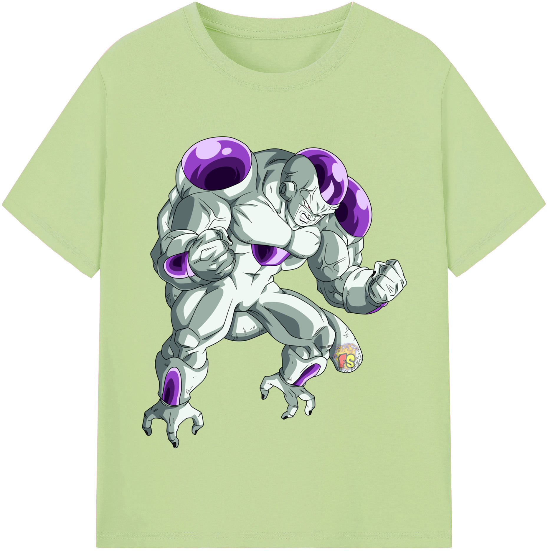 （画像用） ドラゴンボール フリーザ DRAGON BALL Frieza 綿100％半袖Tシャツ（フロントプリント）